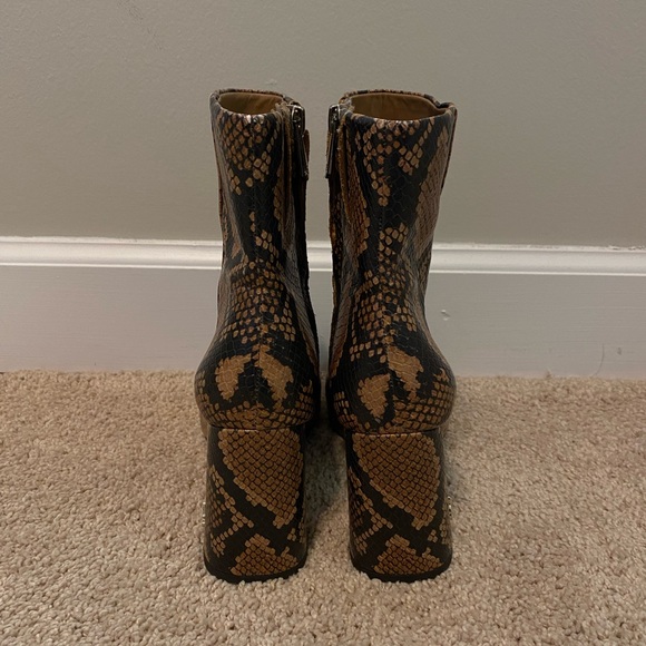 Sam Edelman Codie Bootie - Snake - Picture 3 of 4